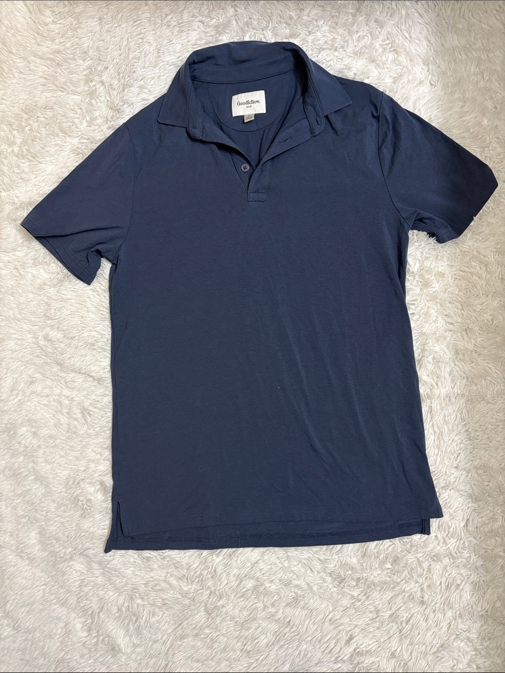 Goodfellow & Co Men’s Navy Blue Size S Short Sleeve Polo
